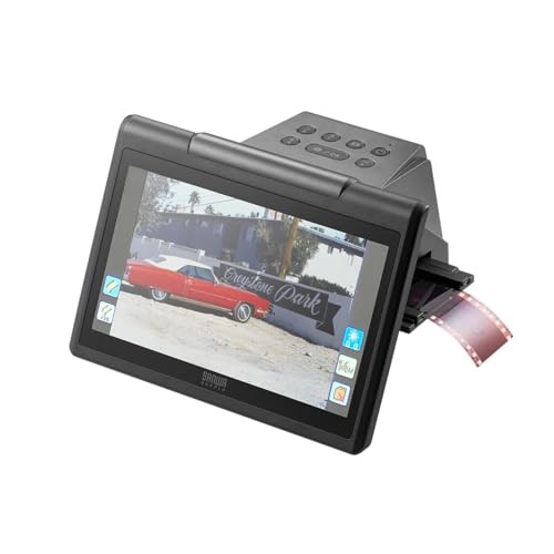 Sanwa 400-SCN067 Film Scanner 7 4200DPI 35mm/126/110 Slides HDMI SD Output