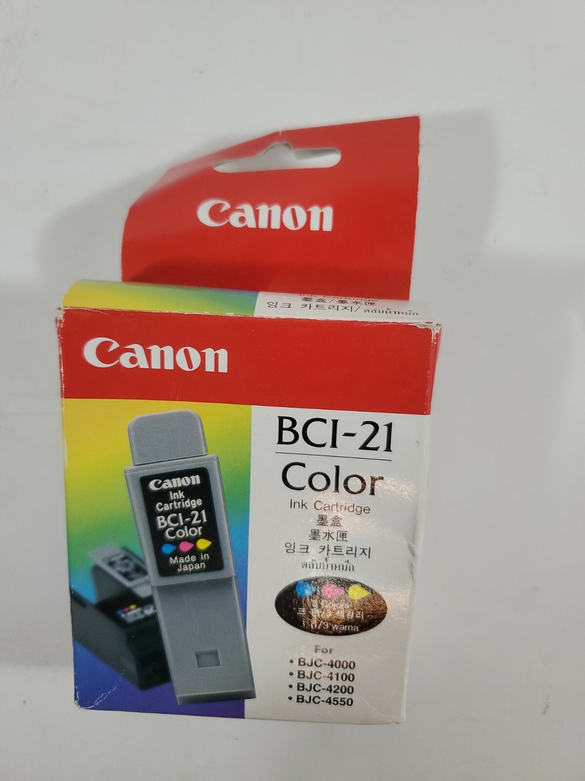 Canon BCI-21 Color Cartridge Expired New Old Stock in Original Package