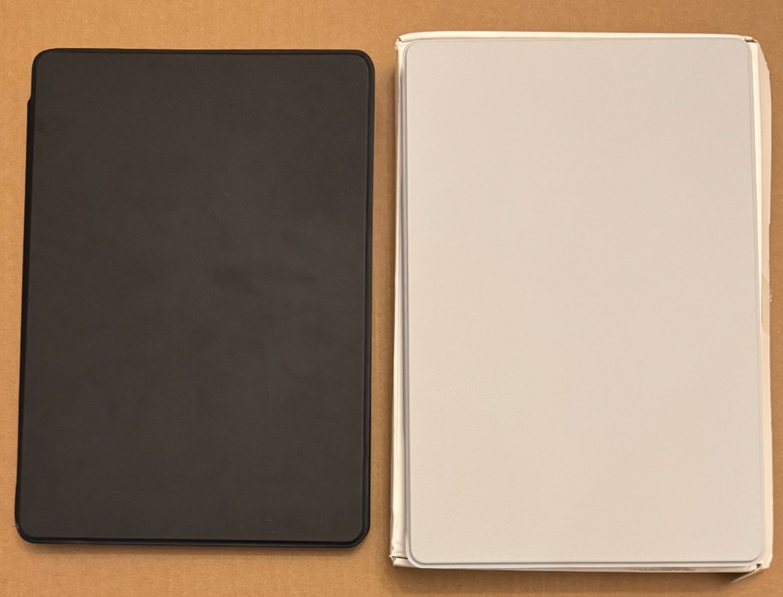 LOT OF 2 - CASE COVER Honor MagicPad 2 - BLACK & WHITE - VERY GOOD CONDITION