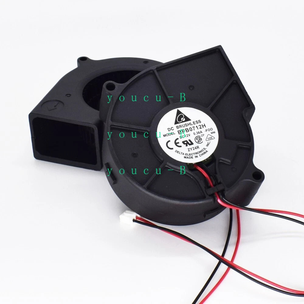 BFB0712H 1PCS brand New delta cooling fan DC 12V 0.36A 2-wire Fast shipment