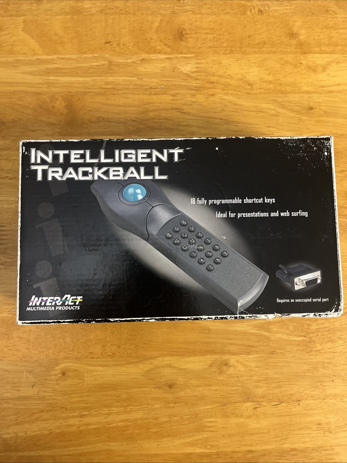 Vintage Wireless Intelligent Trackball Professional Web Remote (SV-2020) W/ Box