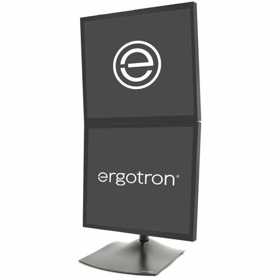 Ergotron DS100 Dual-Monitor Desk Stand, Vertical