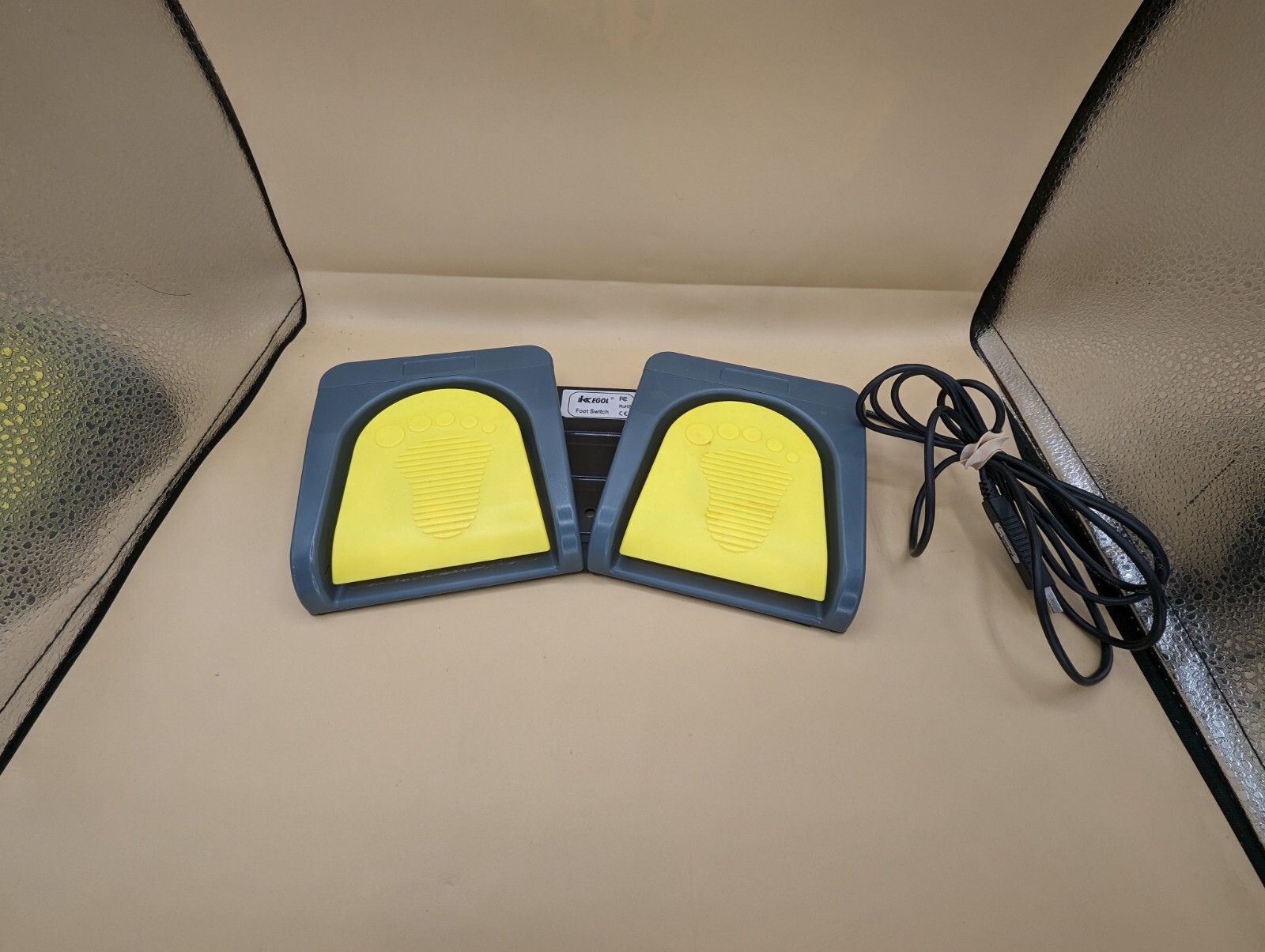 KEGOL USB Foot Pedal - Double Foot Switch.  F