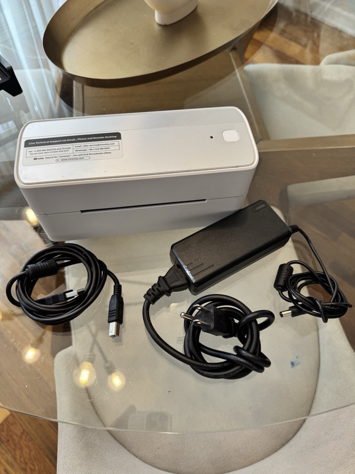 Omezizy Label Printer PM-241-BT *Nice Used* Bluetooth Shipping Label Printer