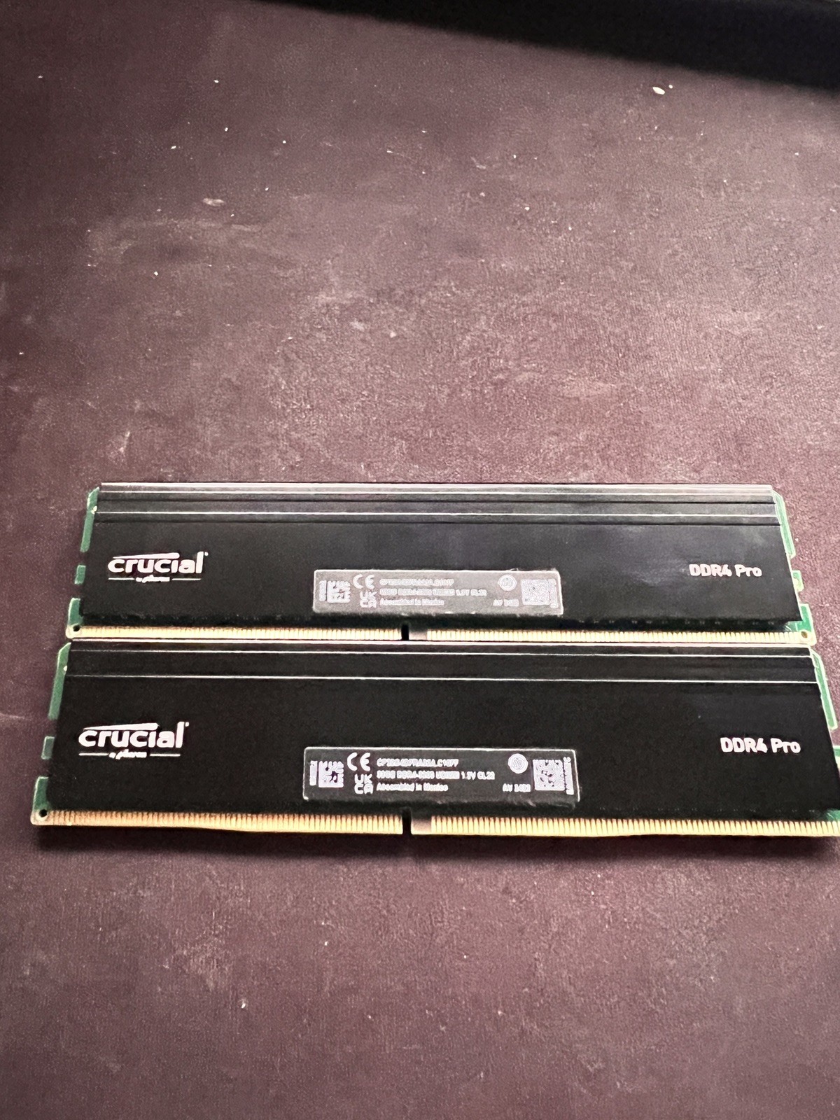 Micron Crucial DDR4 Pro 64GB (2x32GB) RAM DDR4 3200MHz CP32G4DFRA32A.C16FF