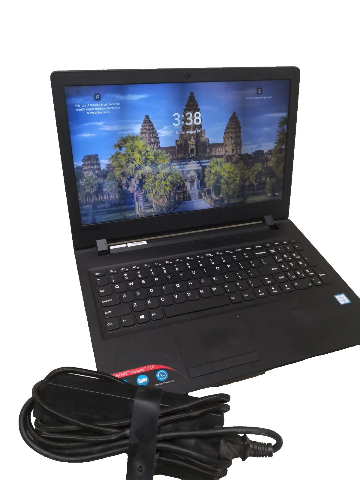 Lenovo Ideapad 110 80UD I3 6100U 2.3GHZ 1TB HDD 12GB RAM Reset  Fresh Win11