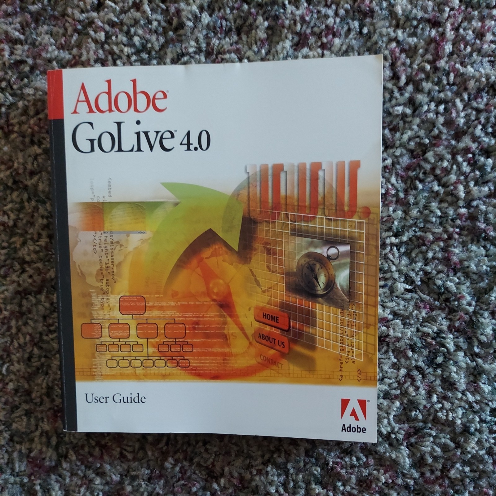 Adobe GoLive 4.0 for Mac Guides 13200001 Used
