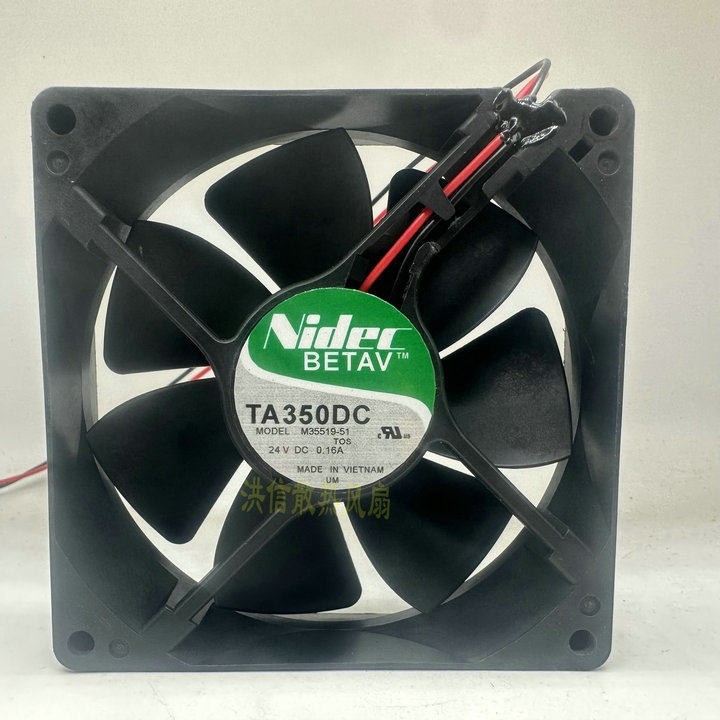 1PCS Genuine NIDEC TA350DC M35519-51 24V 0.16A 9CM Inverter Fan