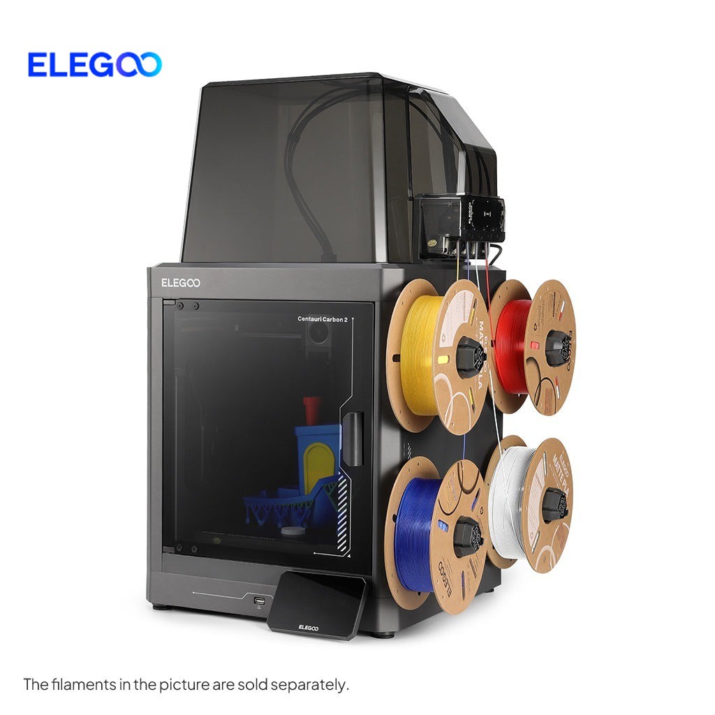 ELEGOO Centauri Carbon 2 Combo 3D Printer 350°C Nozzle 500mm/s 31 Sensors US