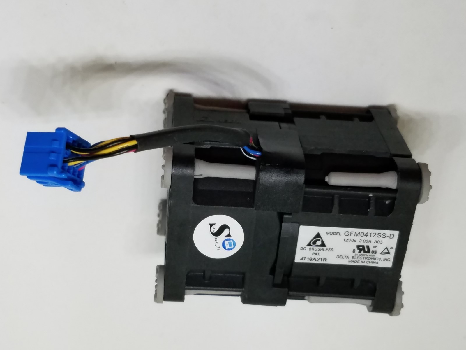 New-GFM0412SS-D DC Delta Electronics  Brushless Fan 12 VDC 2 A FAN AXIAL (52-7)