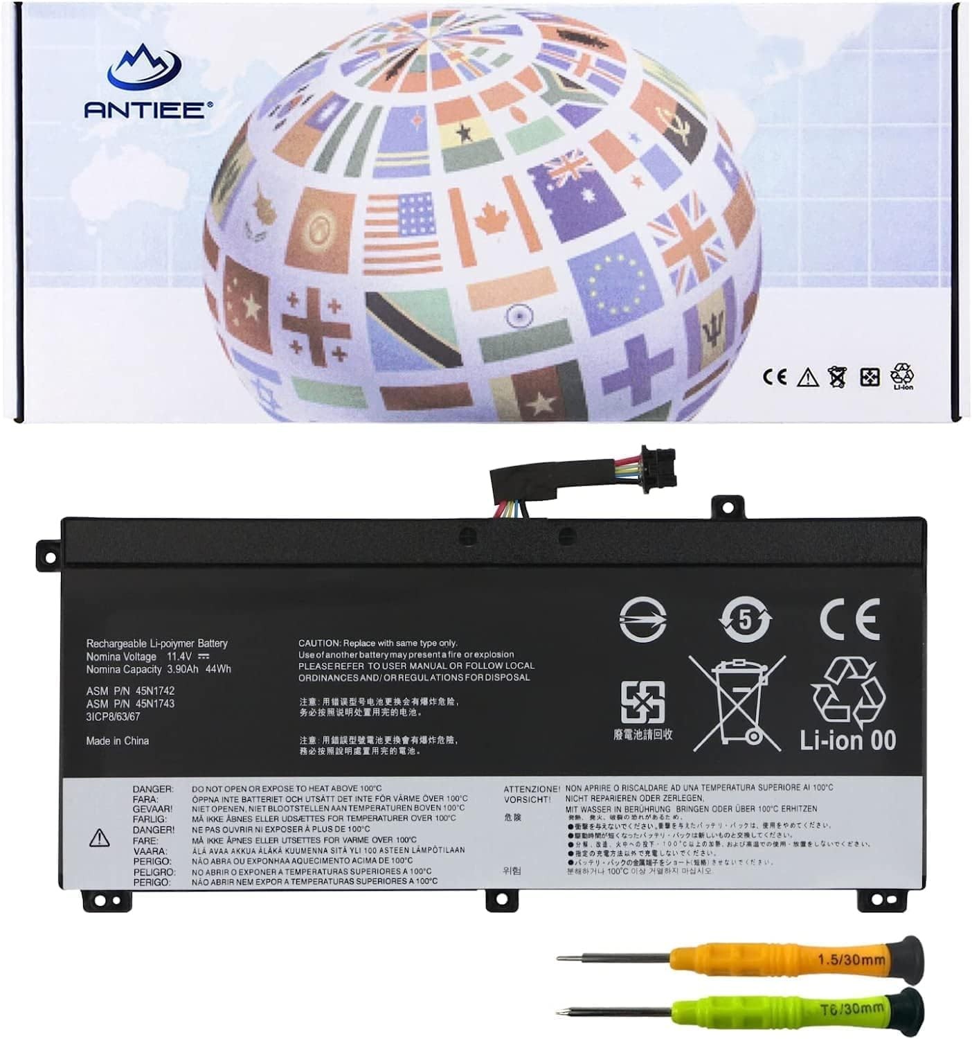 45N1742 45N1740 45N1741 45N1743 Laptop Battery Replacement for Lenovo ThinkPad
