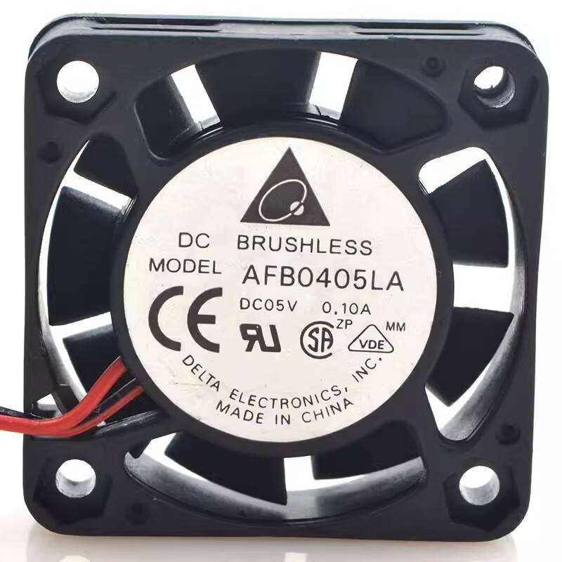 Delta AFB0405LA 5V 0.1A 4010 4CM Dual Ball Cooling Fan