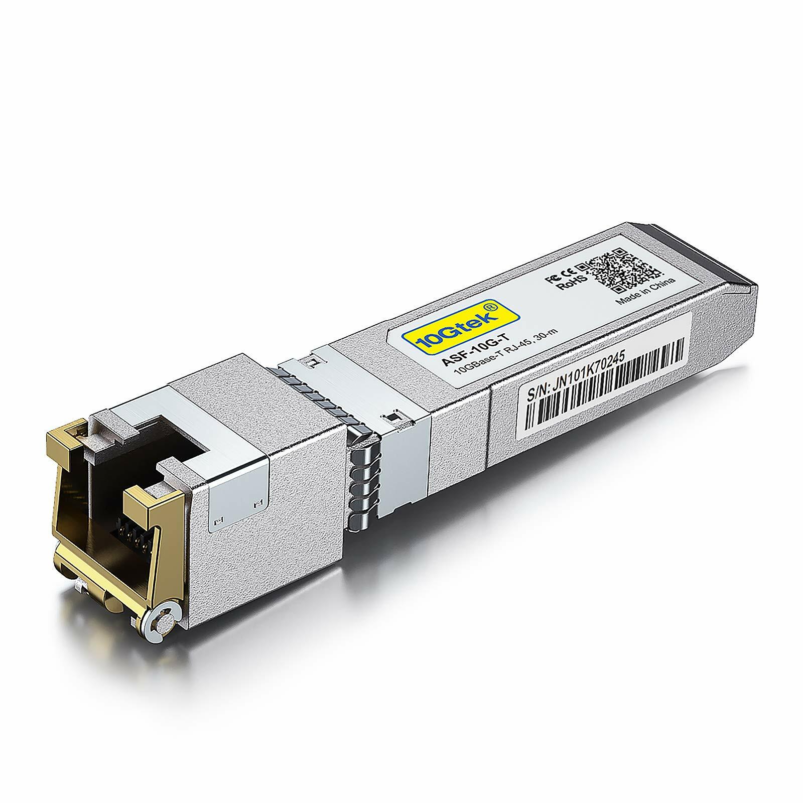 For Cisco SFP-10G-T-S 10GBase-T SFP+ to RJ-45 Transceiver CAT.6a up to 30 Meters