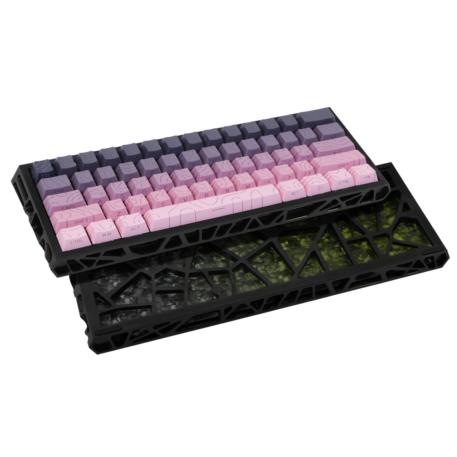 NJ61 Hollow Single-Mode Mechanical Keyboard