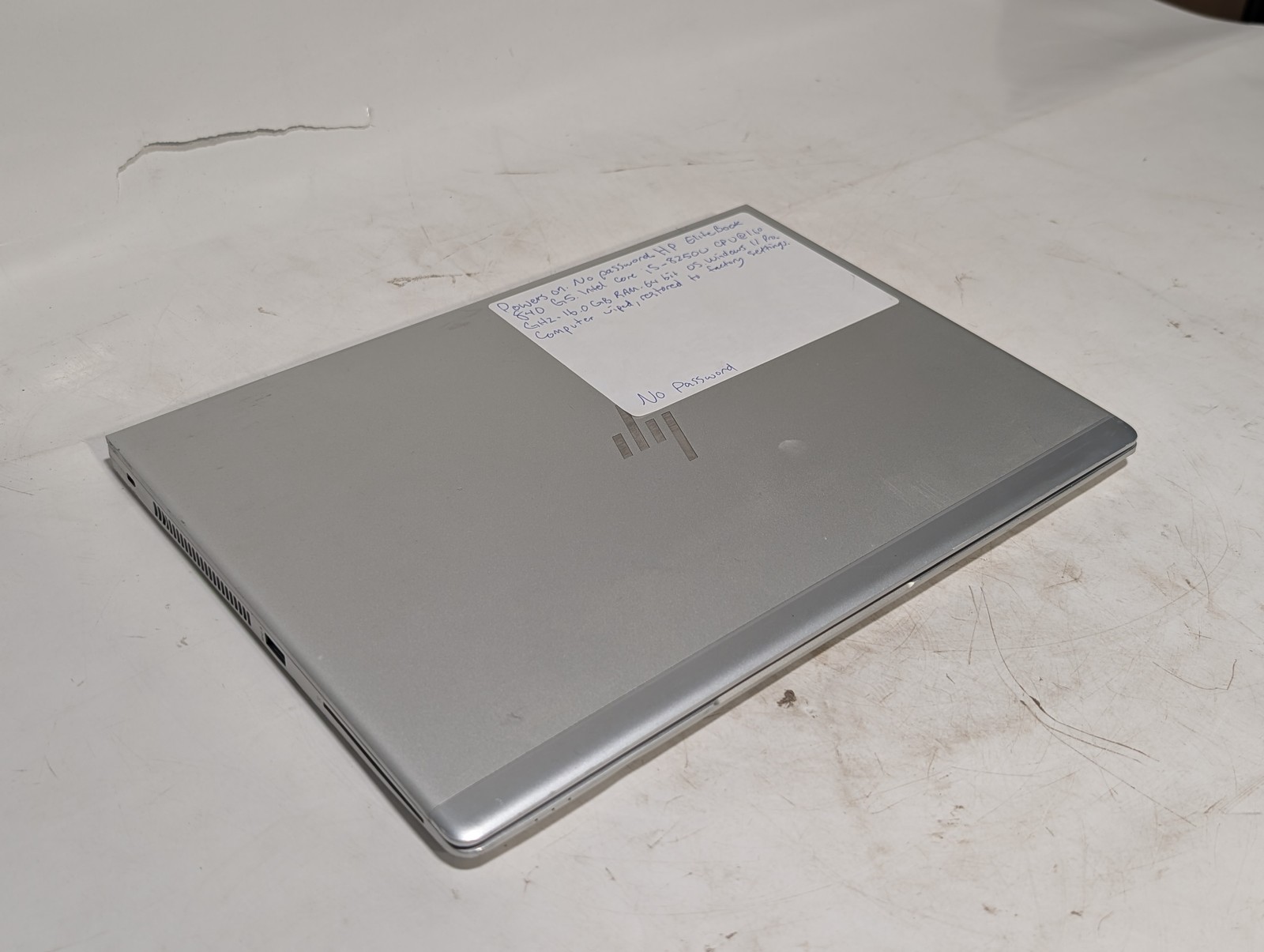 HP EliteBook 840 G5 14in Laptop i5-8250U 16GB No SSD Win 11 Pro as shown