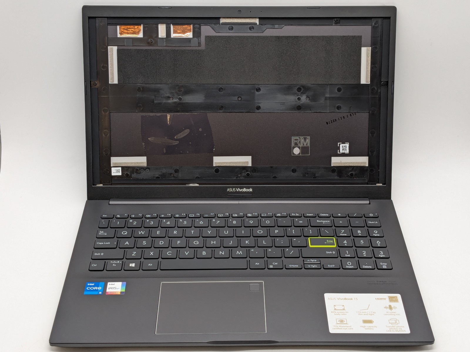 ASUS Vivobook 15 K513E 15" I5-1135G7 Webcam Motherboard Palmrest *READ*