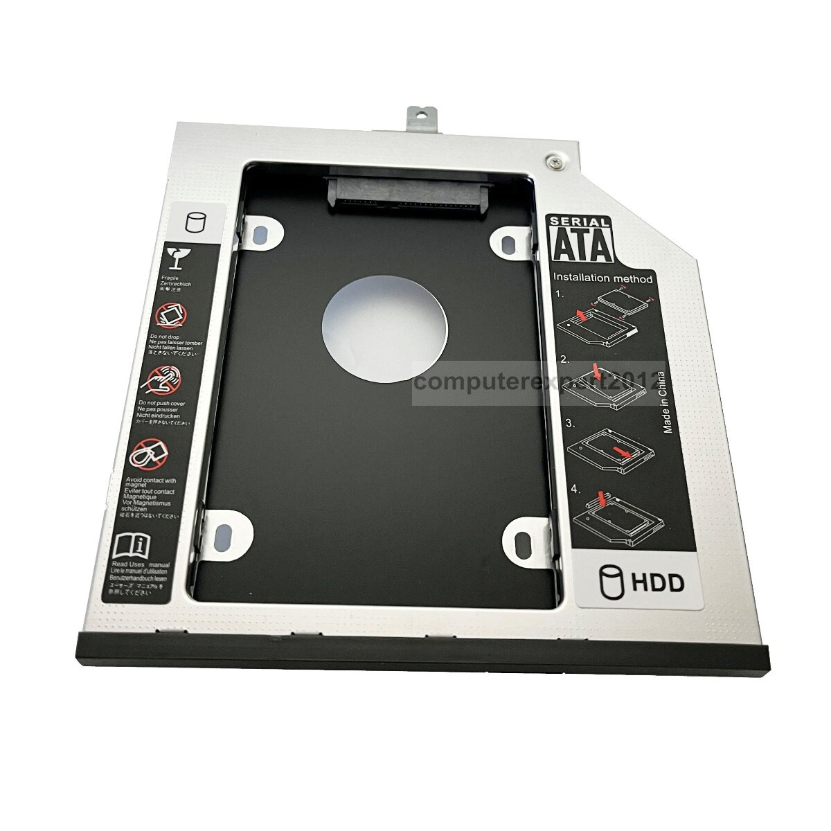 2nd HDD SSD Caddy Adapter for Lenovo Thinkpad T440p T540p T540 W540 W540p W541