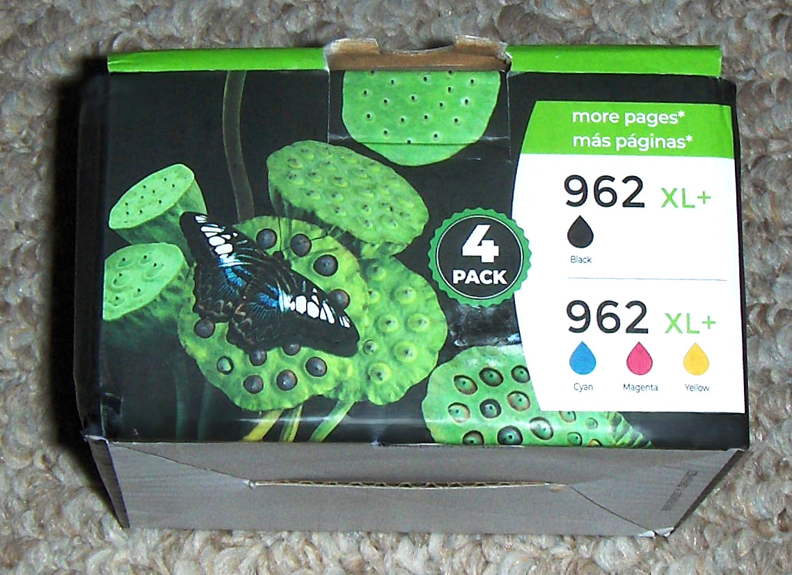 Generic HP 962 XL+ 4 Pack Ink Cartridges (black~cyan~magenta~yellow)