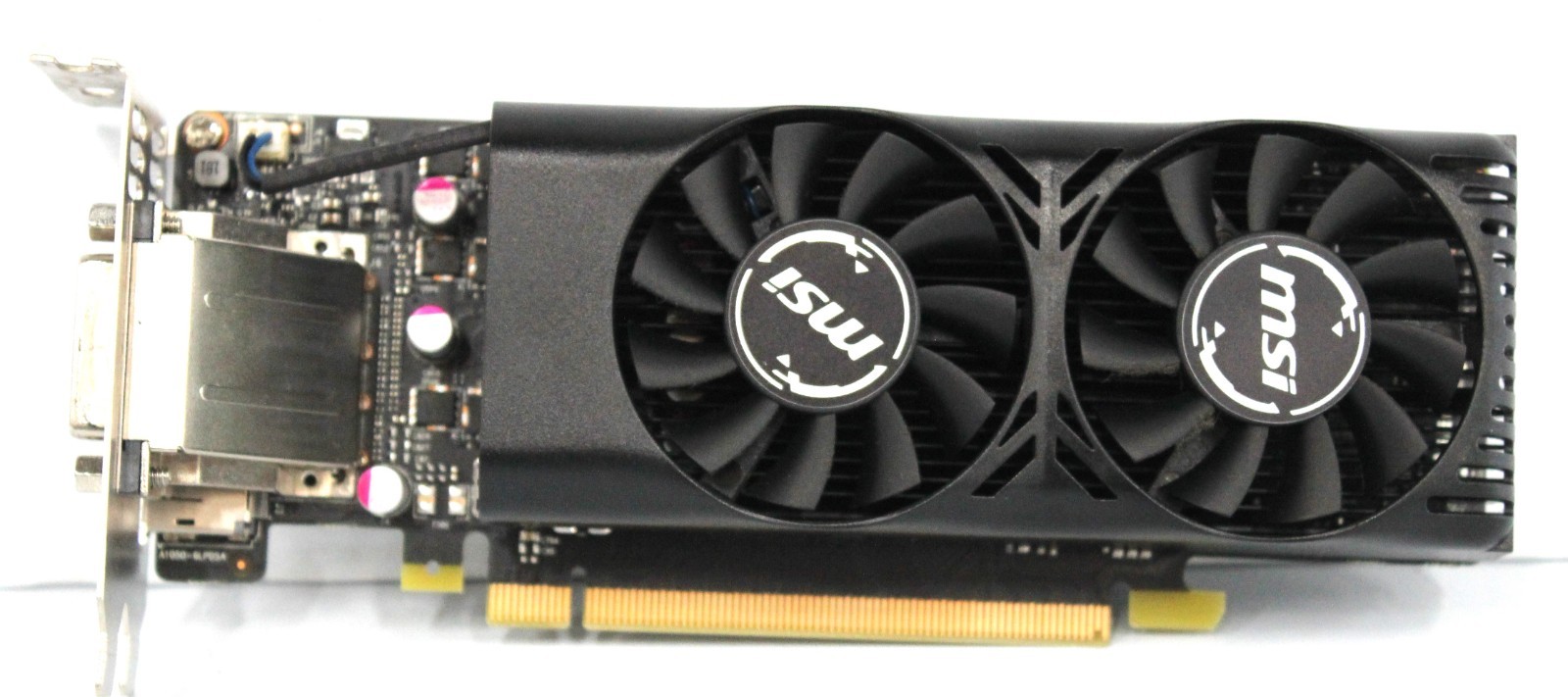 MSI NVIDIA GeForce GTX 1050 2GT LP 2GB GDDR5 Low Profile Graphics Card
