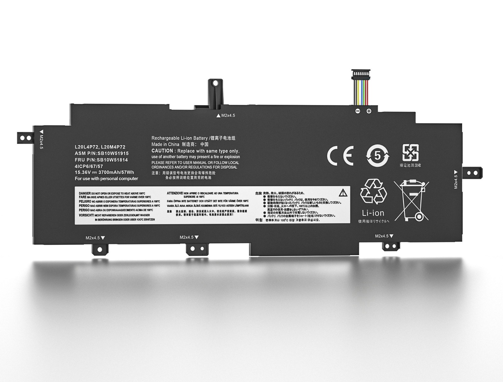 SB10W51915 57Wh Replacement Battery for Lenovo ThinkPad T14s Gen 2