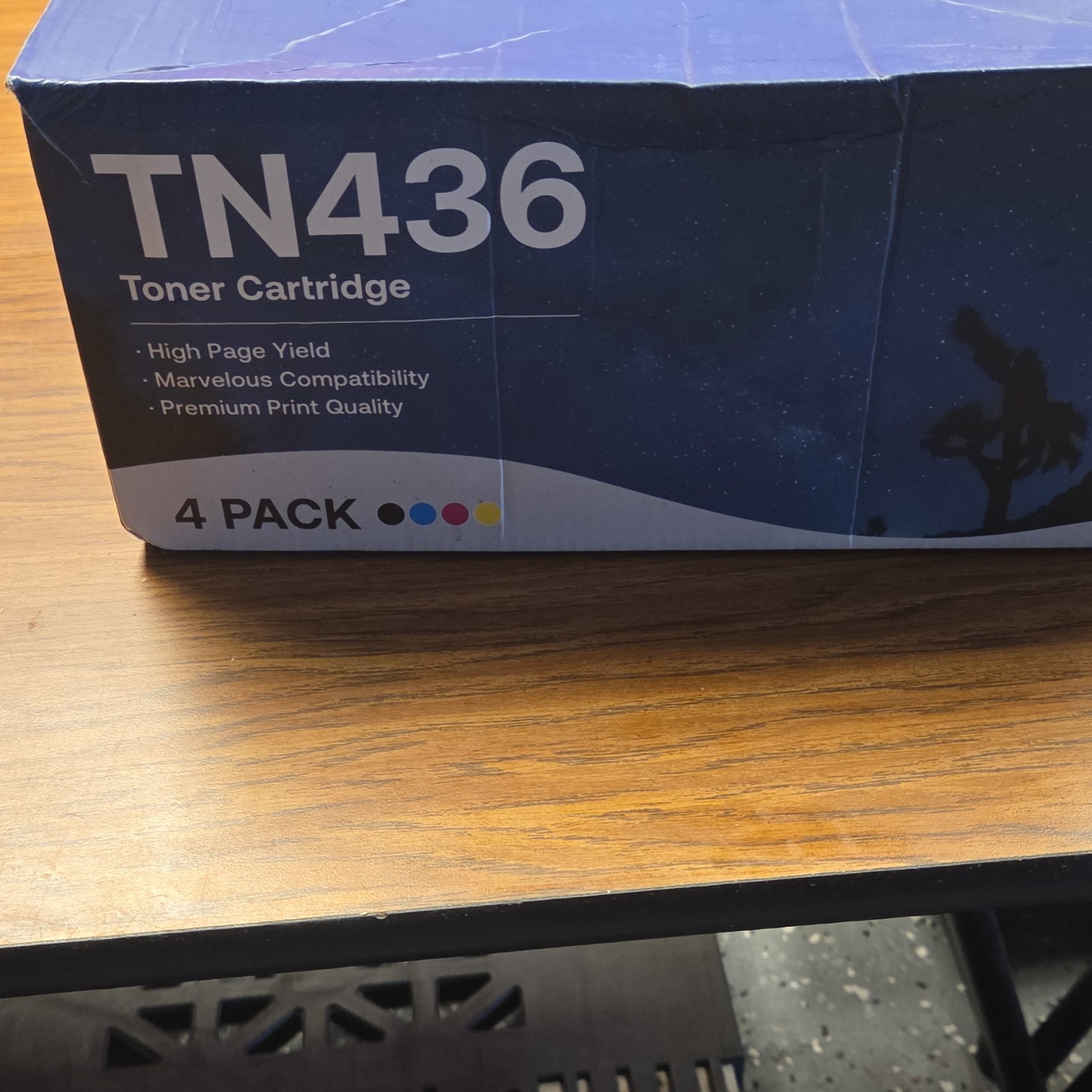 WEAREC TN436 Compatible Toner 4-Pack Cyan Magenta Yellow for Brother Laser