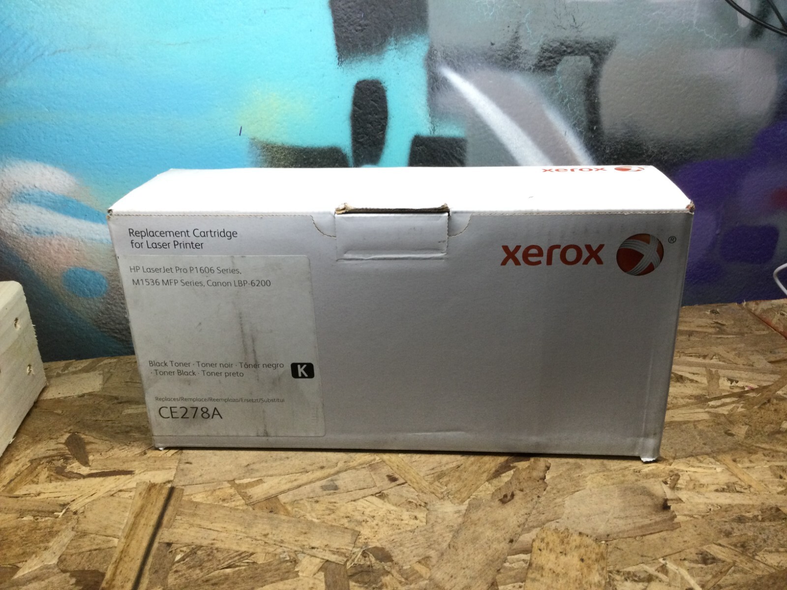 Xerox 106R02157 Black Toner Cartridge, BRAND NEW Replaces CE278A 106R02157 RS