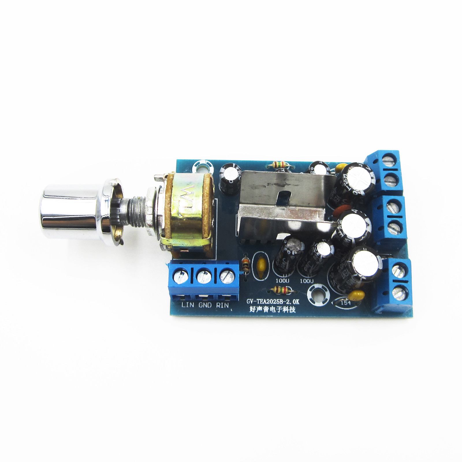 TEA2025B 2.0 Stereo Dual Channel 3W+3W Audio Amplifier Board AMP 12V CAR