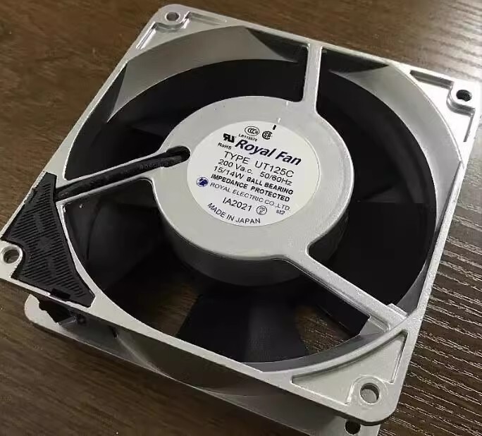 Royal Fan TYPE UT125C 15/14W 12038 12cm Aluminum Frame Fan