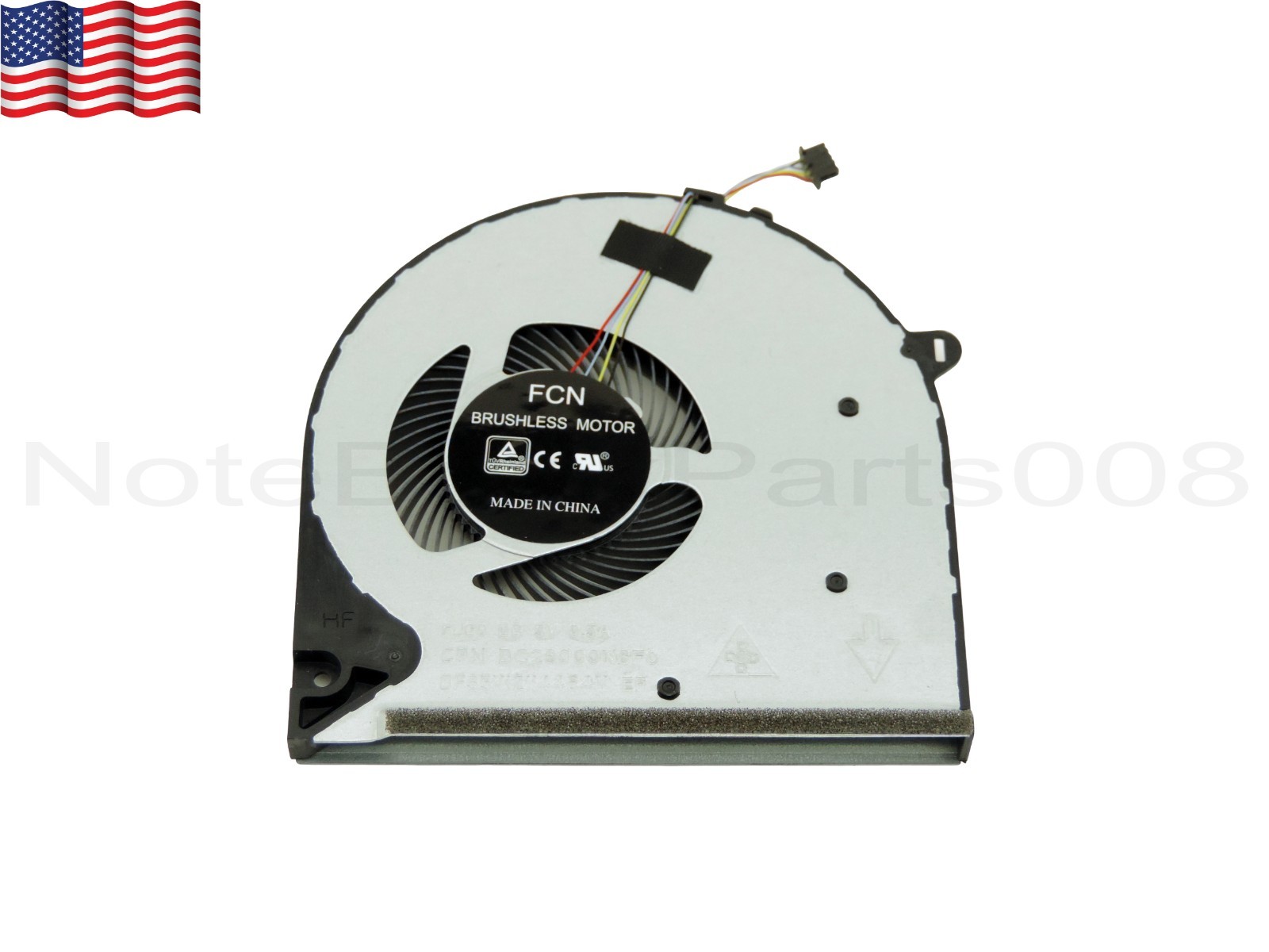 Genuine For HP 15-dw0050od 15-dw0083wm 15-dw2025od 15-dw2037wm CPU Cooling FAN