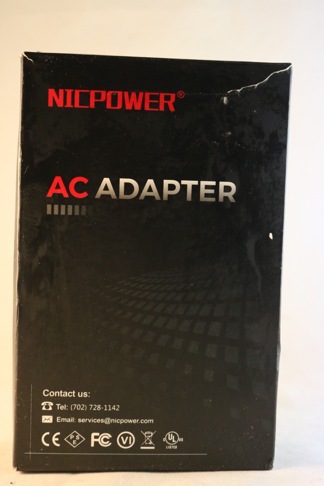 Nicpower AC Adapter Model: ADP195462N NEW NEVER USED 19.5 VOLT OUTPUT