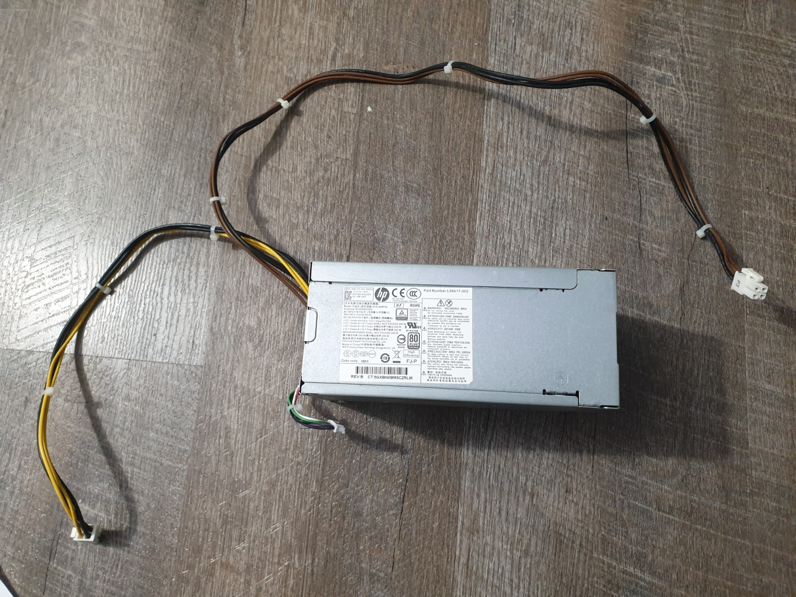 D16-250P1A 250W L08417-002 Power Supply For HP ProDesk 280 600 800 480 Z1 PSU
