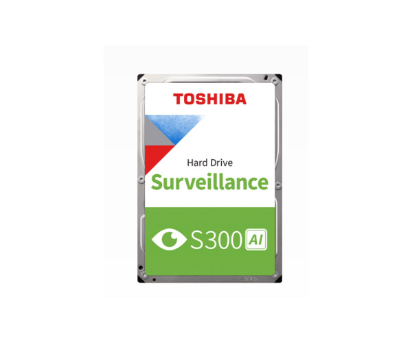 Toshiba S300 4TB Surveillance HDD 256MB 3.5" SATA3 Video Drive HDWT840UZSVA