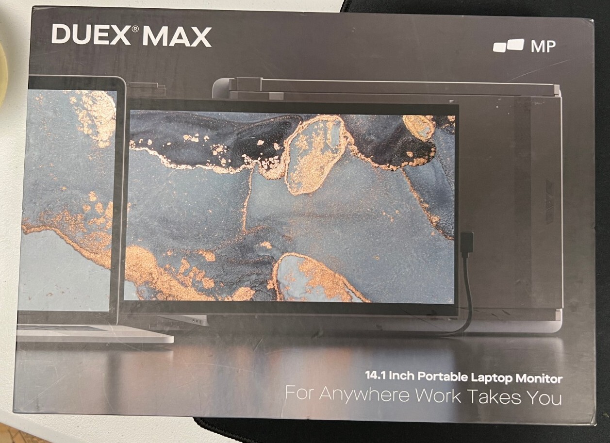 Mobile Pixels Duex Max Grey 14.1 inch Widescreen LCD Monitor