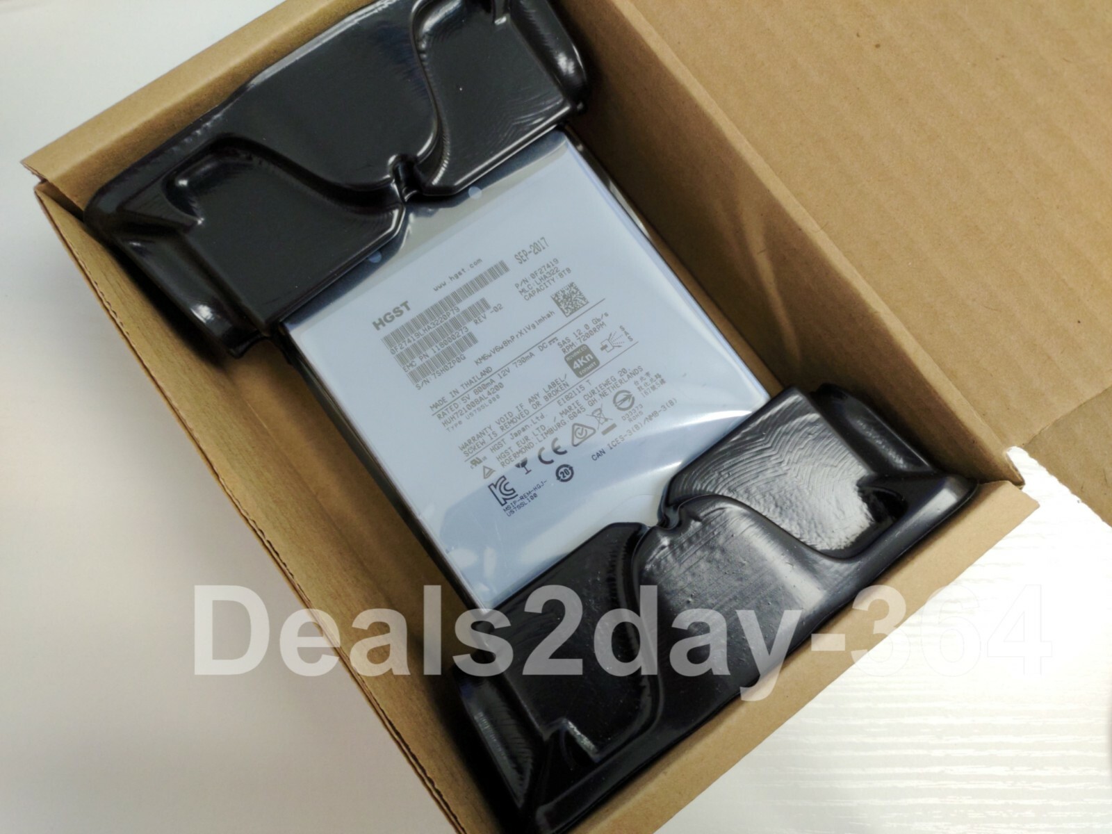 HGST He10 HUH721008AL4200 8TB 7.2K SAS 12Gb/s 3.5" HDD for SAS systems only