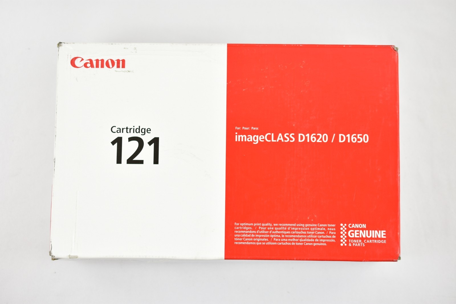 Genuine Canon 121 Black Standard Toner Cartridge