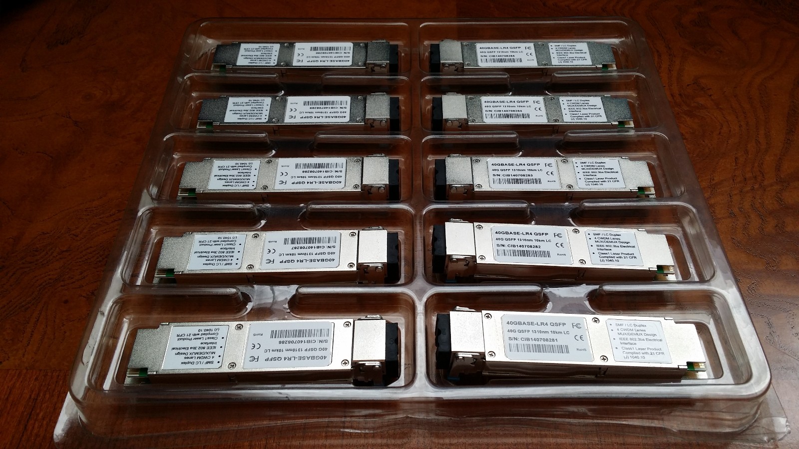 New QSFP-40G-LR Alcatel-Lucent Compatible 40GBASE-LR QSFP+ 10km Transceiver