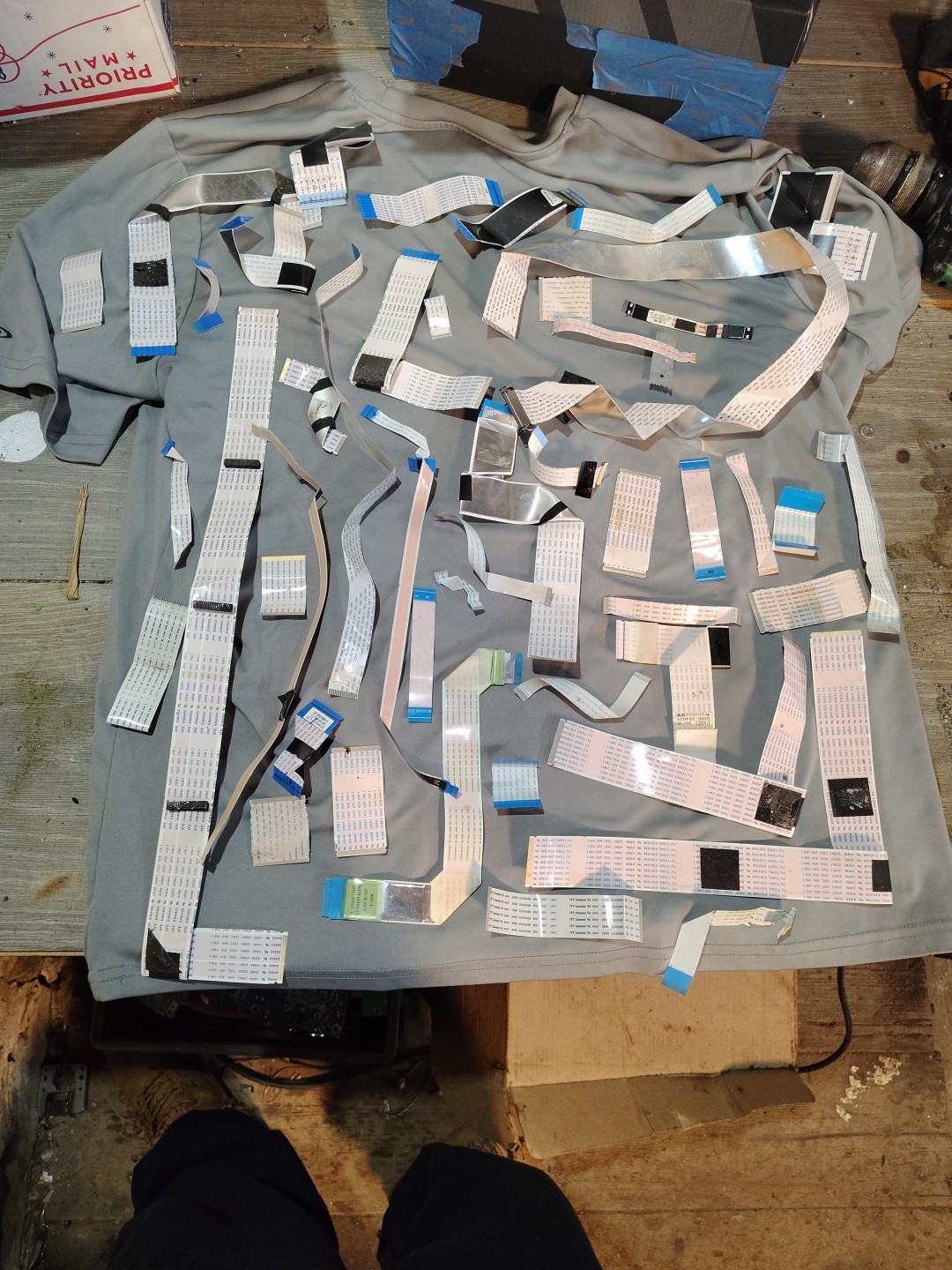 All Different Size Cables And Connectors