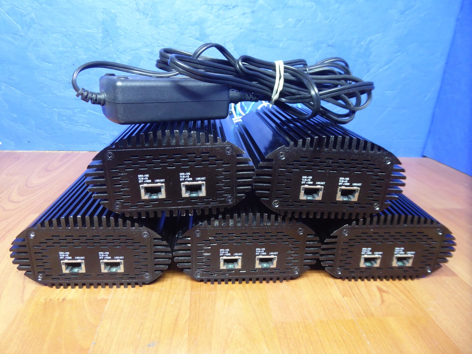 LOT of 5 SONNET TWIN 10G + 1x P/A + CABLES  POWER-ON ONLY -  in USA