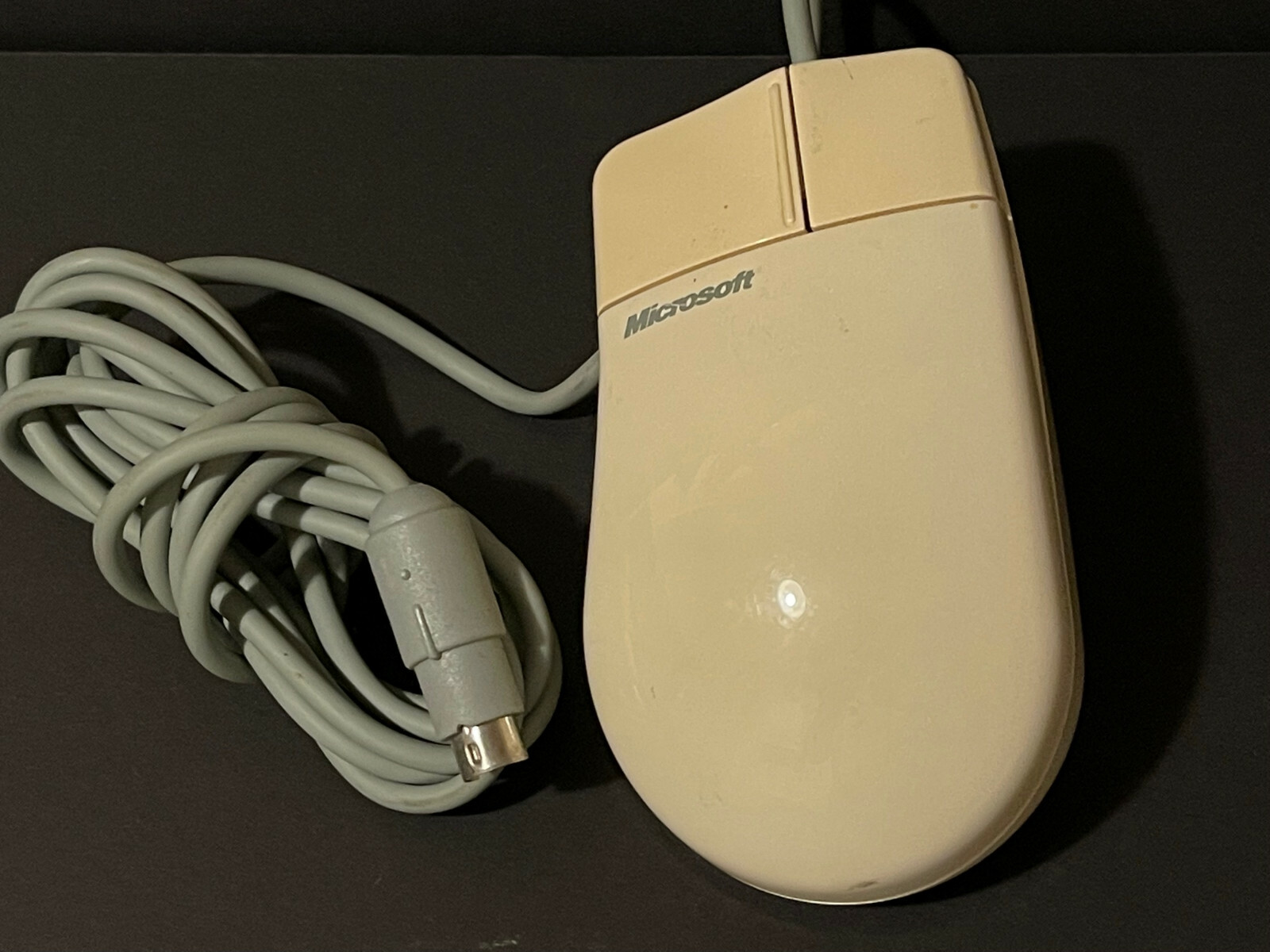 MICROSOFT SERIAL-MOUSE PORT COMP MOUSE 2.0 58264 VINTAGE USED COLLECTIBLE #6