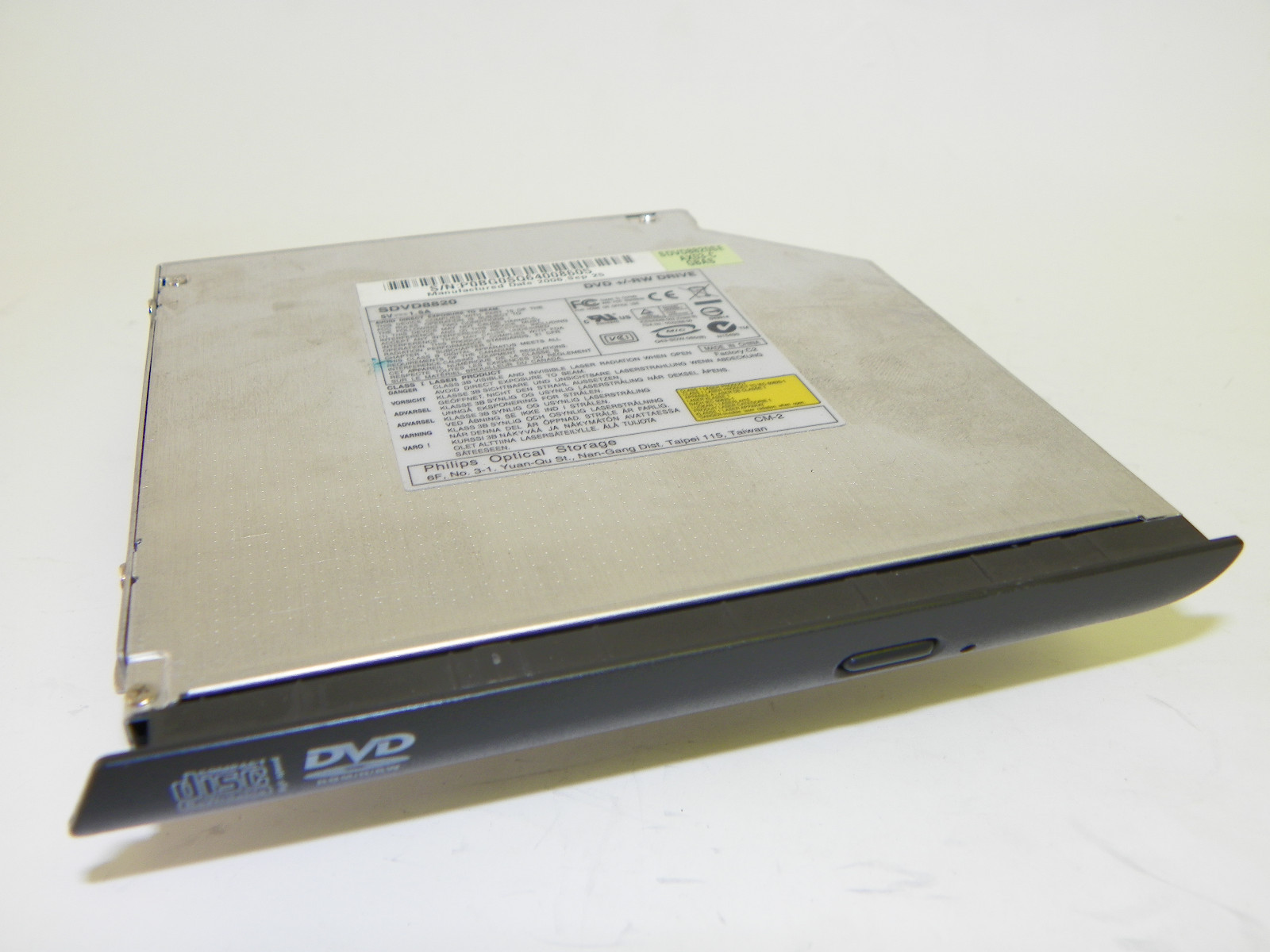 Philips SDVD8820 DVD+/-RW IDE Drive 2MA3DVD0012, 2MA3DVD0039, 2MA7DVD0013