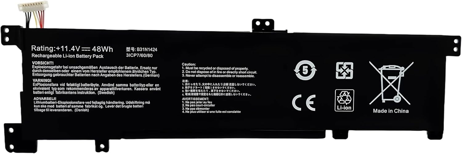 B31N1424 Battery for ASUS V405L K401L K401U K401UB K401LB K401UQ A400U K401LB520