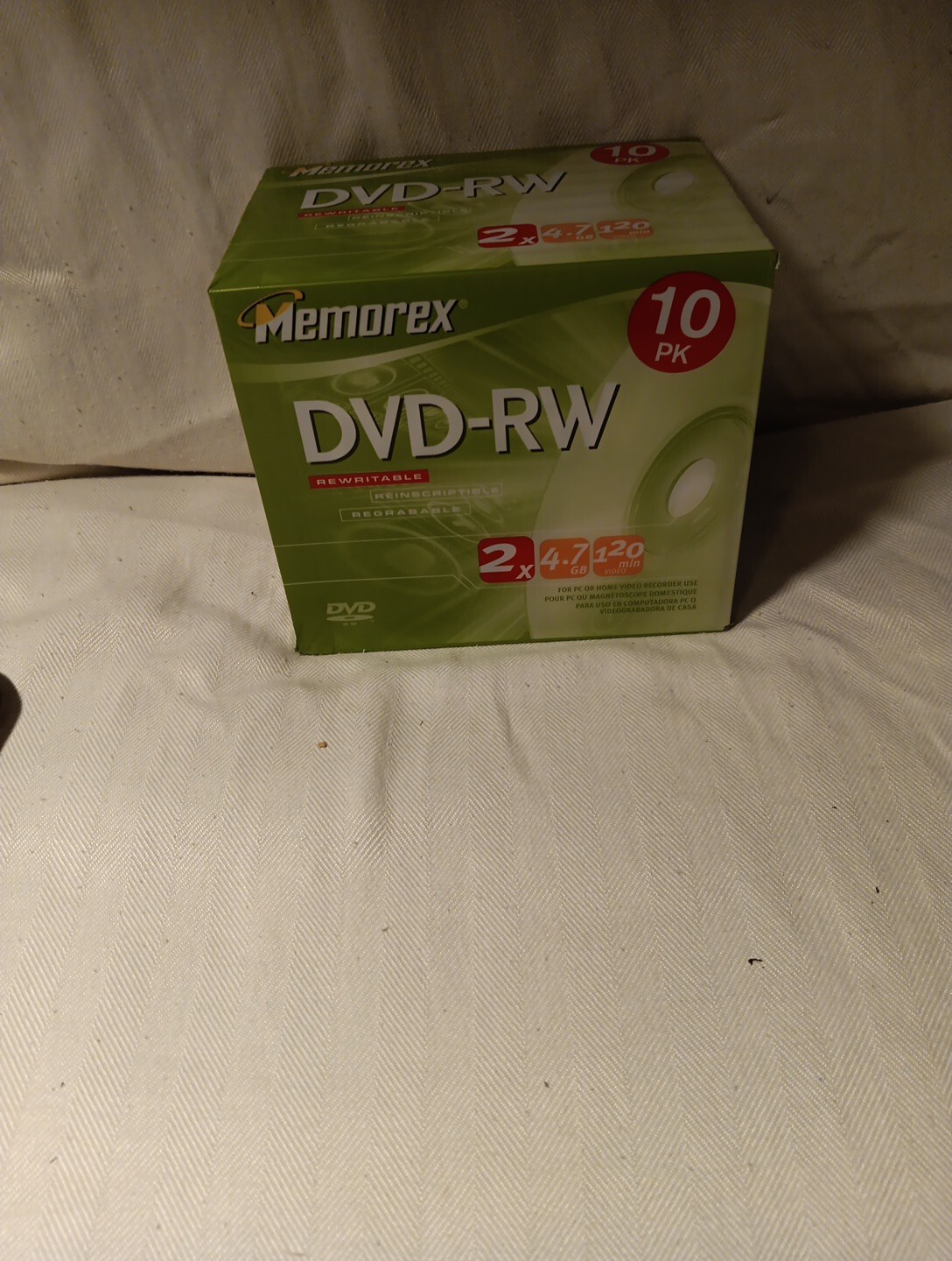 Vtg. Memorex DVD-R W 4.7 GB 120 Min.
