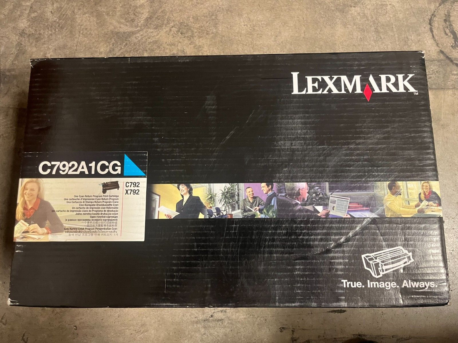 Genuine Lexmark C792 New Sealed C792A1CG sealed box
