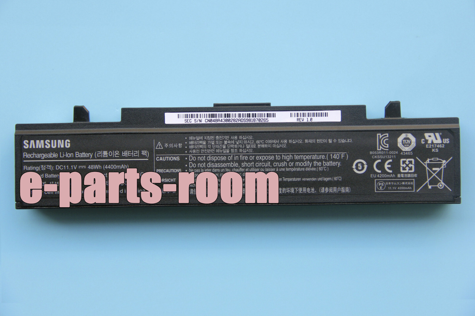 New Genuine AA-PB9NC6B AA-PB9NS6B Battery for Samsung R428 R528 R580 R730 Q430