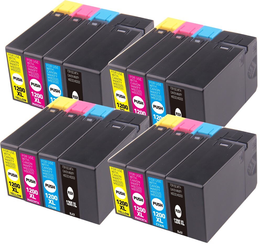 16P XL Printer Ink Replacement for Canon PGI-1200 MAXIFY MB2720 MB2120 MB2320
