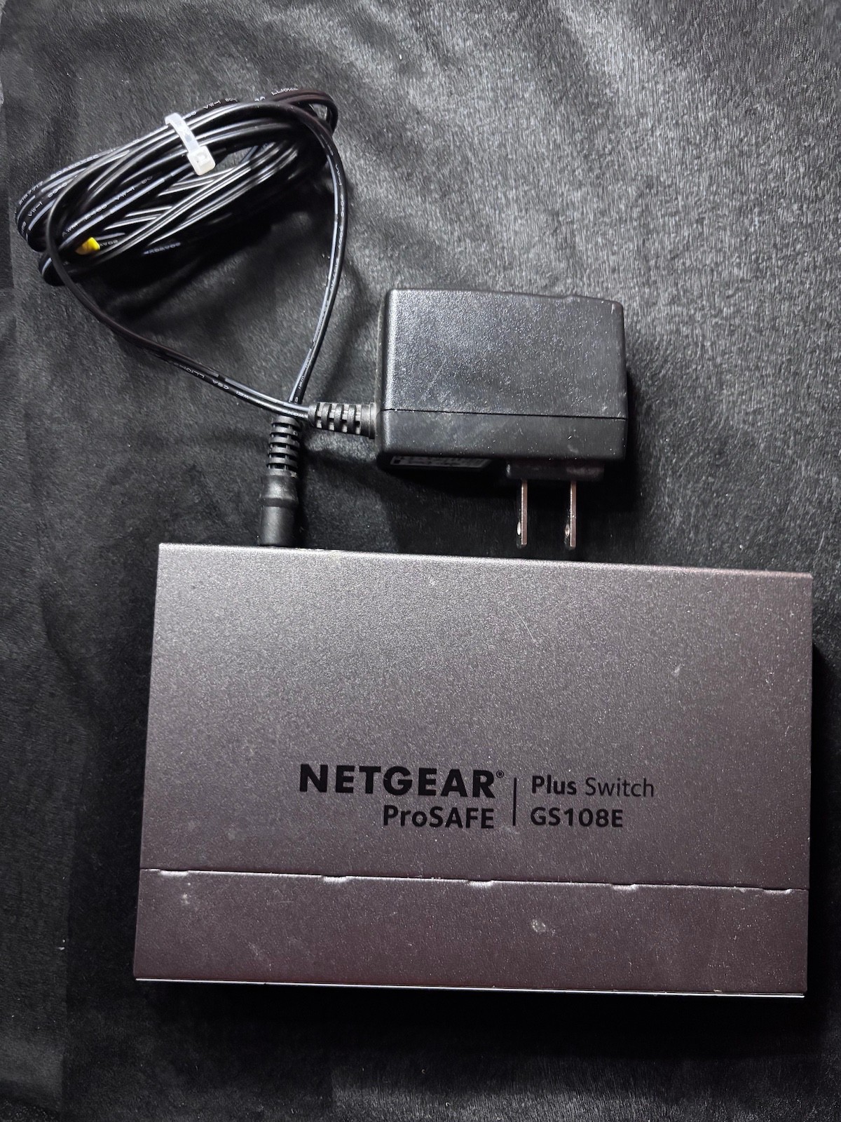 NETGEAR ProSAFE 8-Port Gigabit Plus Switch GS108E - USED - Power Supply Included