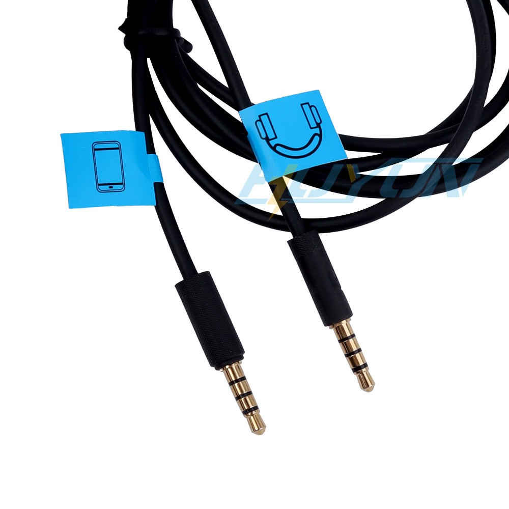 3.5mm Audio Cord With Mic, Replacement Cable For Logitech GPRO X2 Gaming Headset