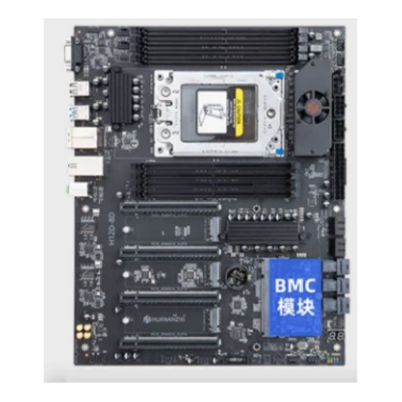 South China Gold H12D-8D Xiao Long EPYC Motherboard [Includes BMC Module]