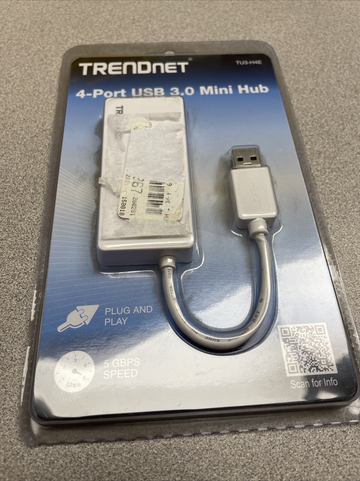 NEW TRENDnet 4-Port USB 3.0 Mini Hub
