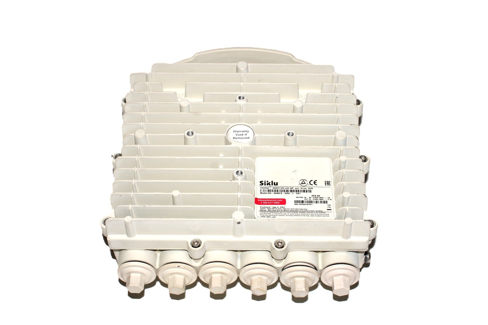 EH-2500FX-ODU-L-EXT, SIKLU EtherHaul-2500FX 1 to 2 Gbps 71-76GHz / 81-86GHz E-Ba